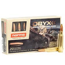 Norma 308 Win Oryx 165gr Soft Point Ammunition 20 Rounds