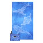 NAKIE UNDERWATER MAGIC - RECYCLED SAND FREE BEACH TOWEL