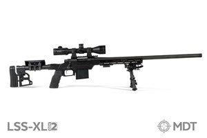 MDT LSS-XL GEN 2 CHASSIS SYSTEM CARBINE STOCK INTERFACE - Tikka T3 SA - BLK