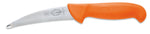 F. Dick ErgoGrip Gut and Tripe Knife 12cm with metal ball tip and orange handle