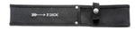 F. Dick black nylon knife sheath with belt loop and snap retention