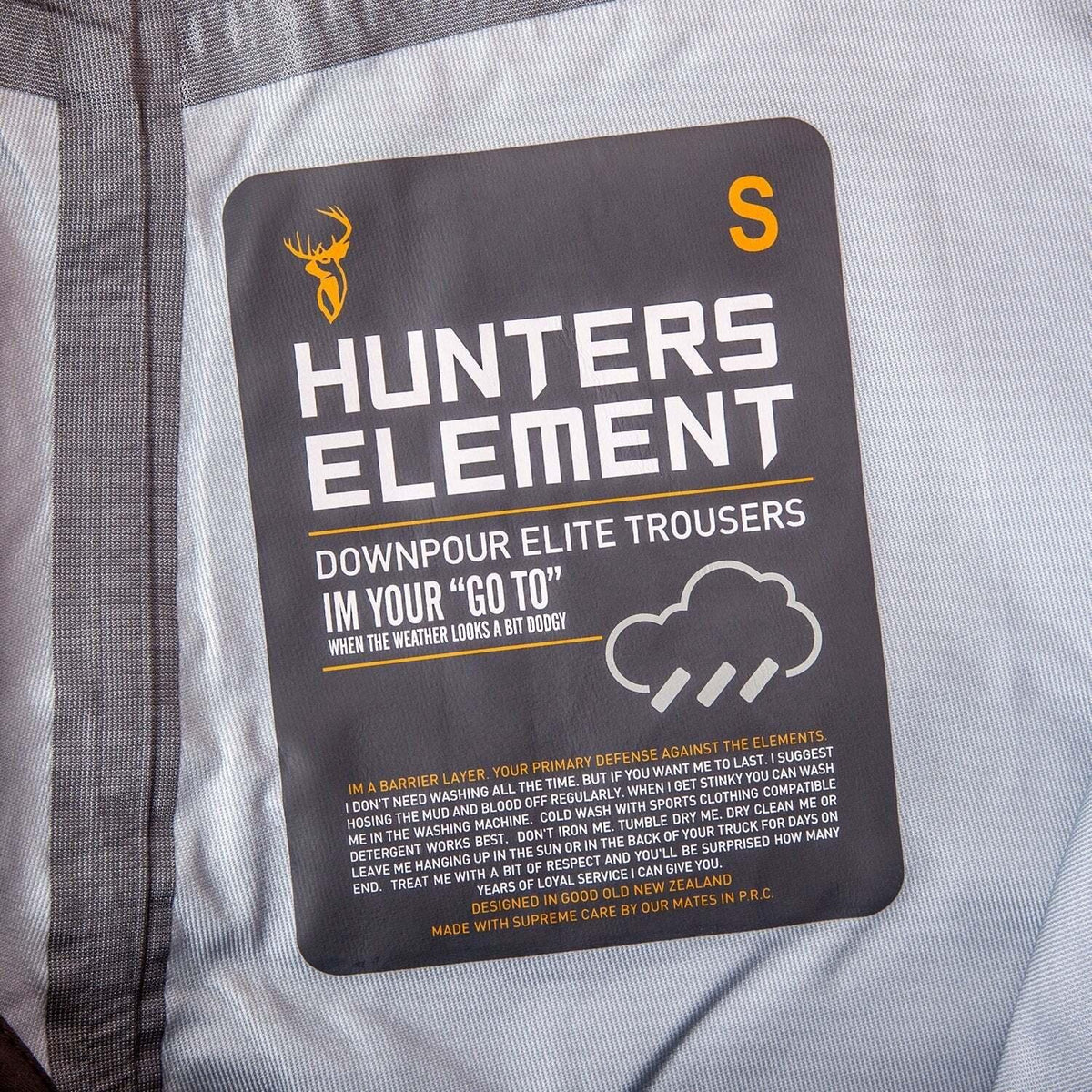 HUNTERS ELEMENT DOWNPOUR ELITE TROUSER FOREST GREEN