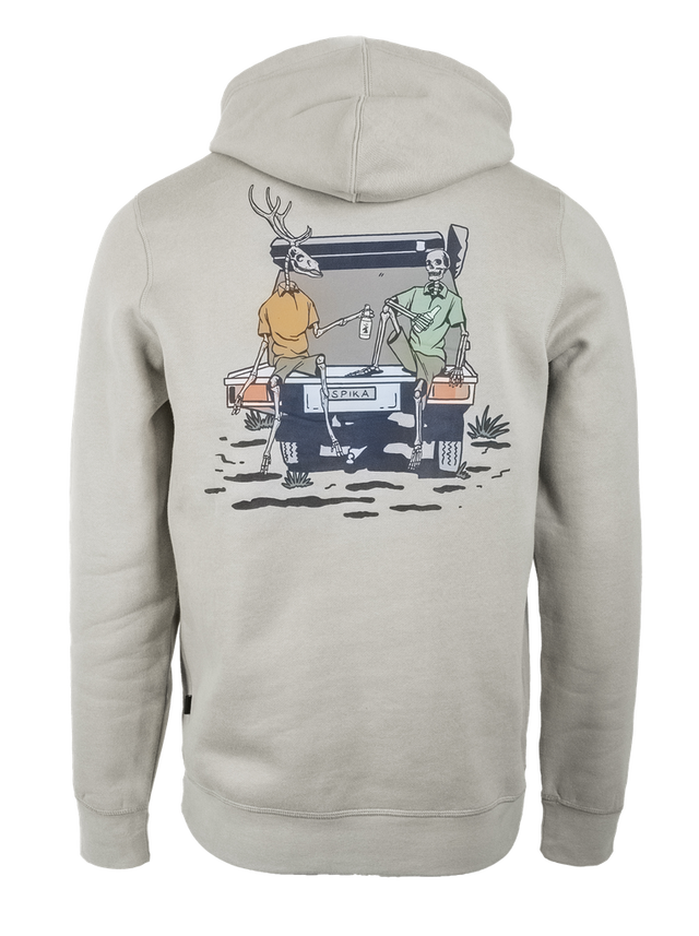 Spika Bone Collector Hoodie - Mens - Dune Green