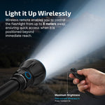 Olight Javelot Turbo 2 Powerful Rechargeable 1500 Metre Long Range Hunting Torch - detail view