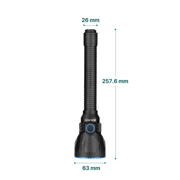 Olight Javelot Turbo 2 - Lampe Torche LED 1800 Lumens - Portée 1500m - Noir Neuve