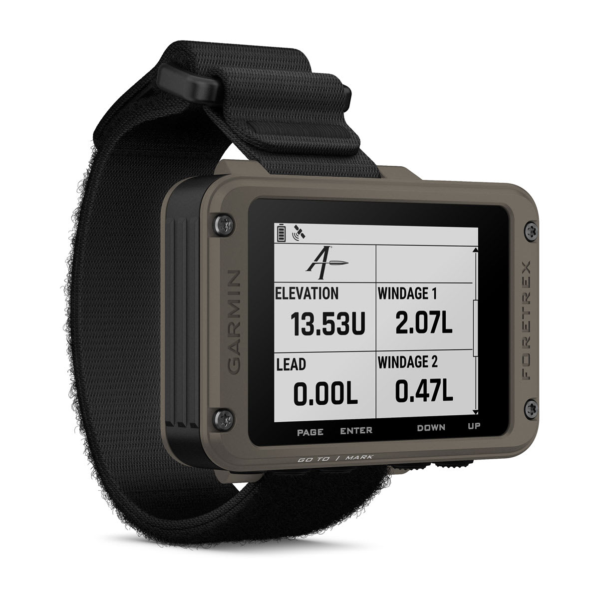 Garmin Foretrex® 901 Ballistic Edition – Wrist-mounted GPS Navigator with Strap – view 3