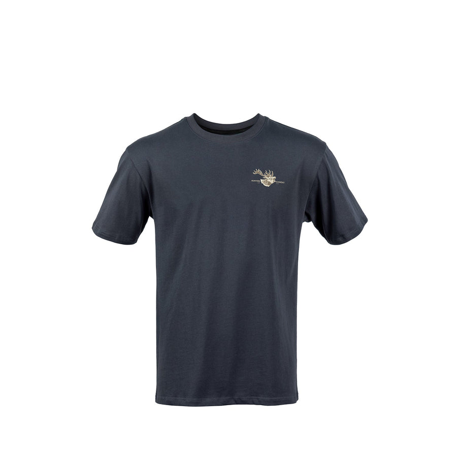 Hunters Element Red Stag Tee - Navy