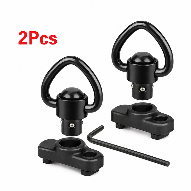 StrikeHold QD Sling Swivel Set — Triangle Ring (2Pcs)