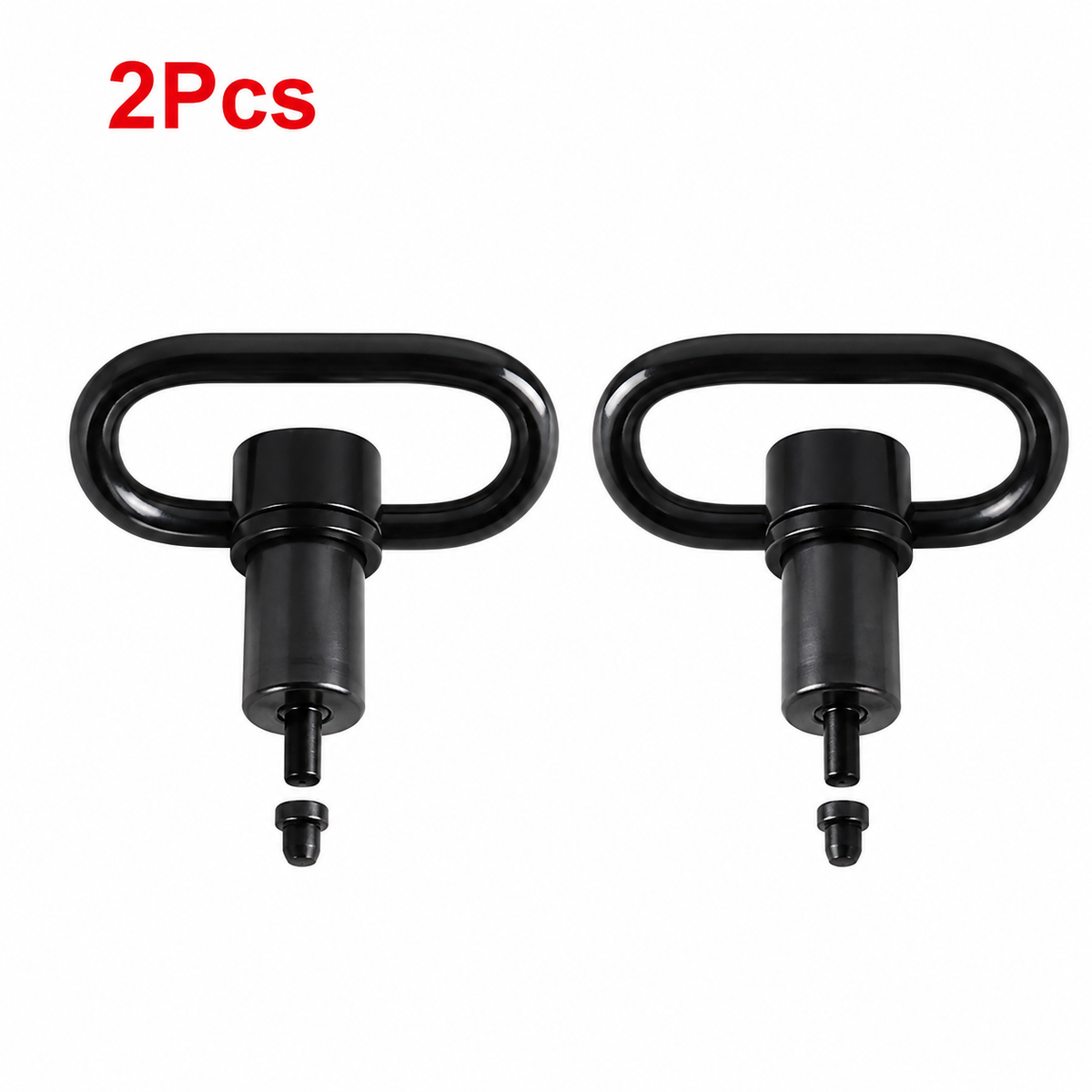 StrikeHold QD Sling Swivel Set — Vertical Pin Base (2Pcs)