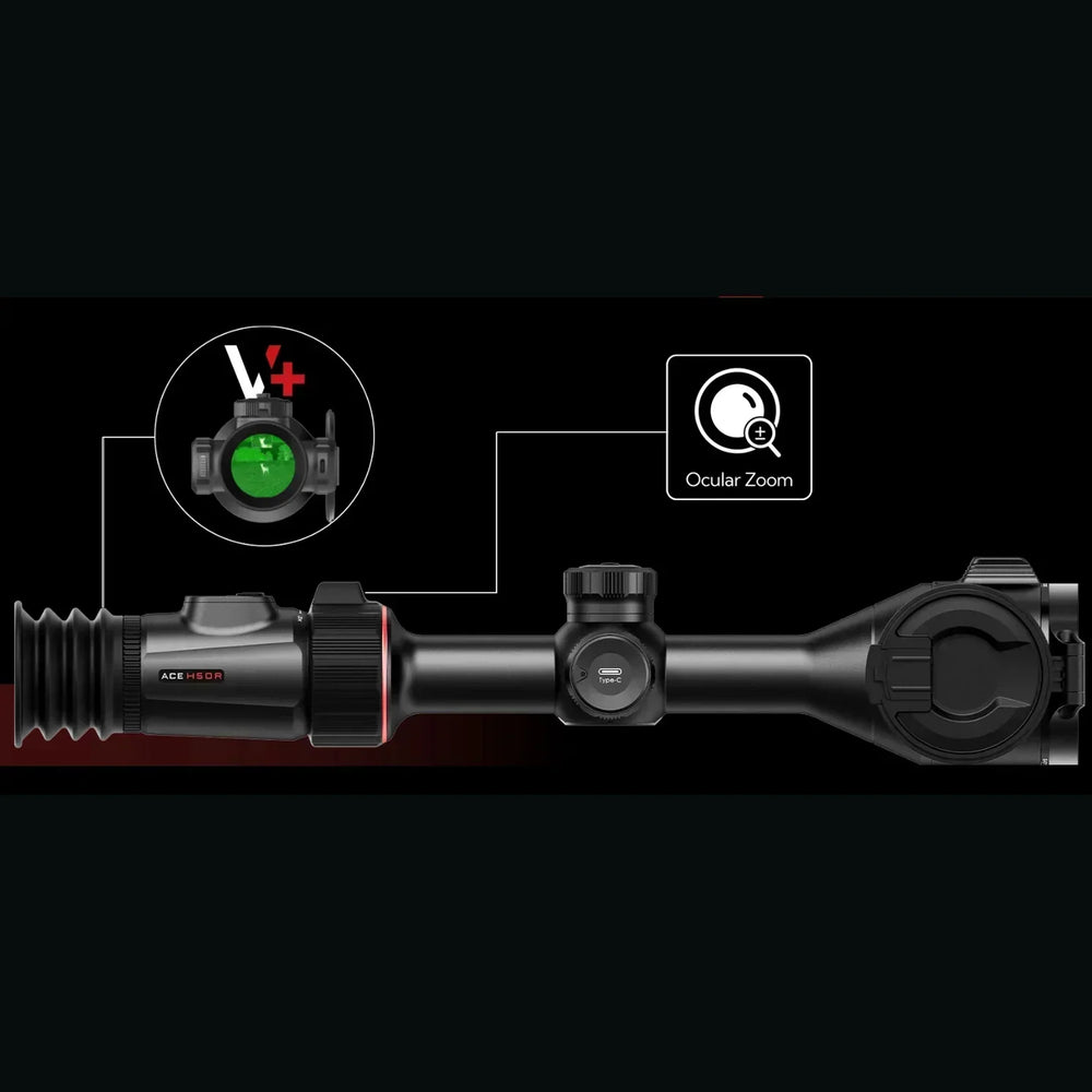 Nocpix Ace S60R LRF 1280 Thermal Rifle Scope