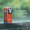 Olight Oclip Pro Compact LED Clip Light with Floodlight & Spotlight Orange