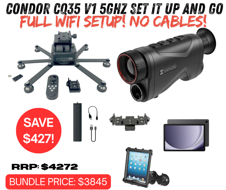 HIKMICRO Condor CQ35 5GHZ SET IT UP AND GO