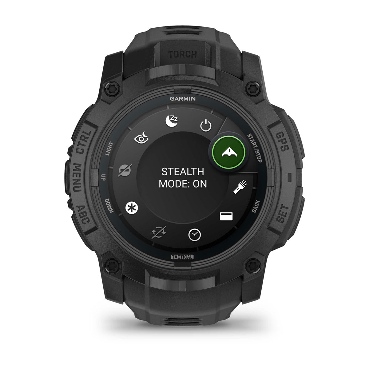 Garmin Instinct® 3 – 50 mm, AMOLED, Tactical Edition – Black with Black Band – view 4