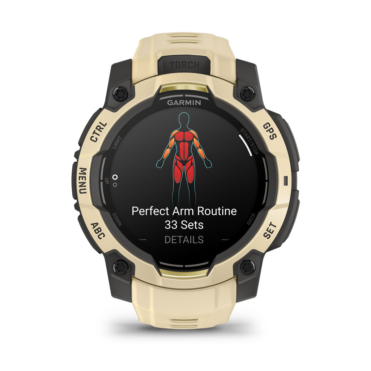 Garmin Instinct® 3 – 45 mm, AMOLED – Citrine with Citrine Band – view 4