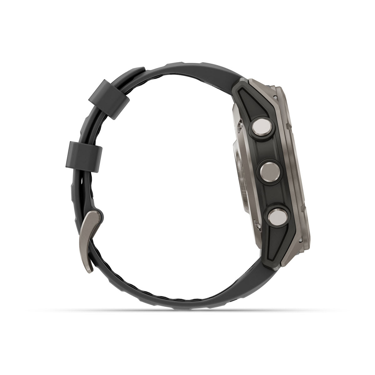 Garmin fēnix® 8 Pro – 51 mm, AMOLED – Sapphire, Titanium with Graphite/black silicone band – view 5