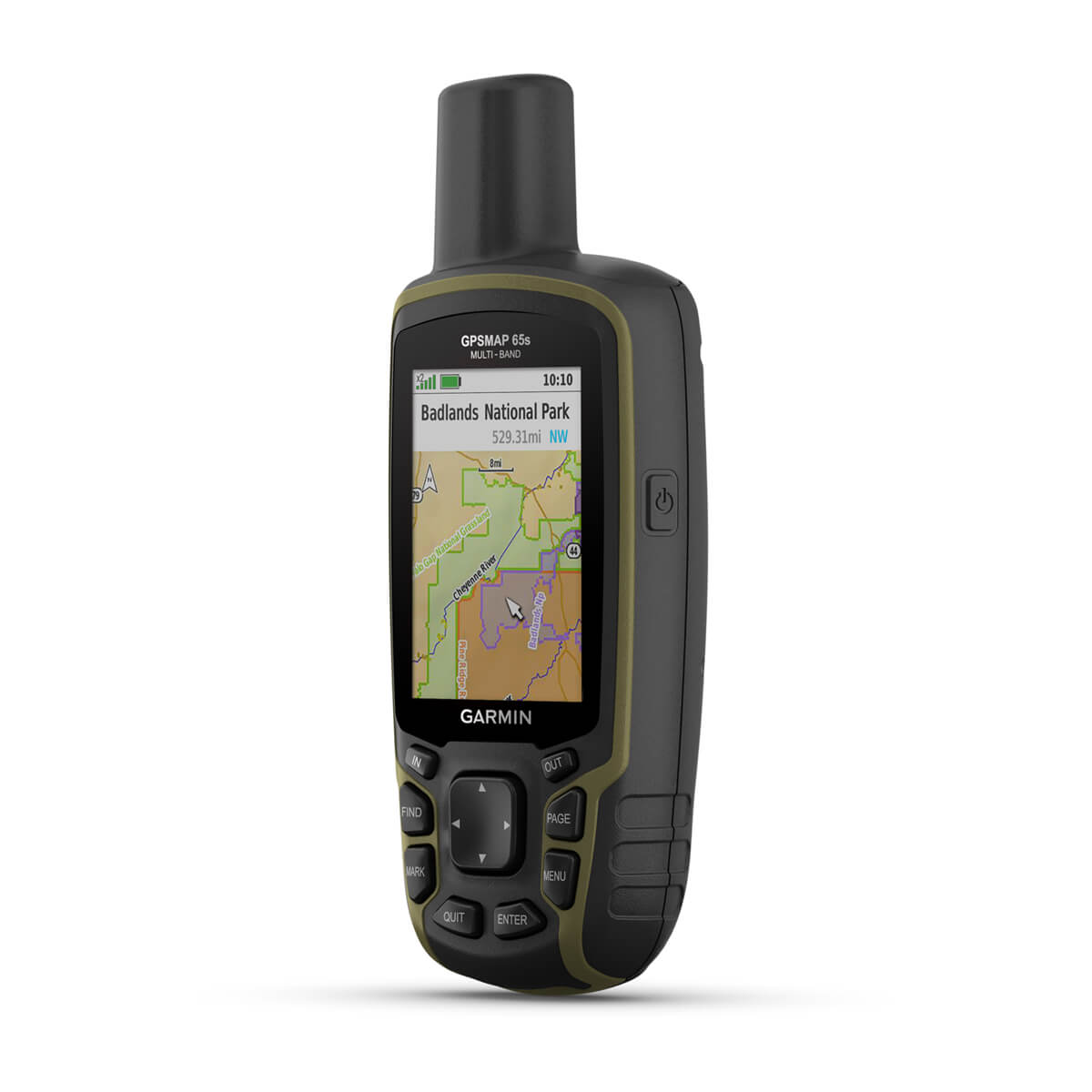 Garmin GPSMAP® 65s – Multi-band/multi-GNSS handheld with sensors – view 4
