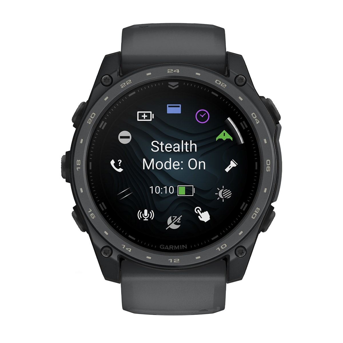 Garmin tactix® 8 – 51 mm, AMOLED, Cerakote® Coating – Includes Applied Ballistics Ultralight™ Solver and Slate Gray Cerakote® Coating – view 6