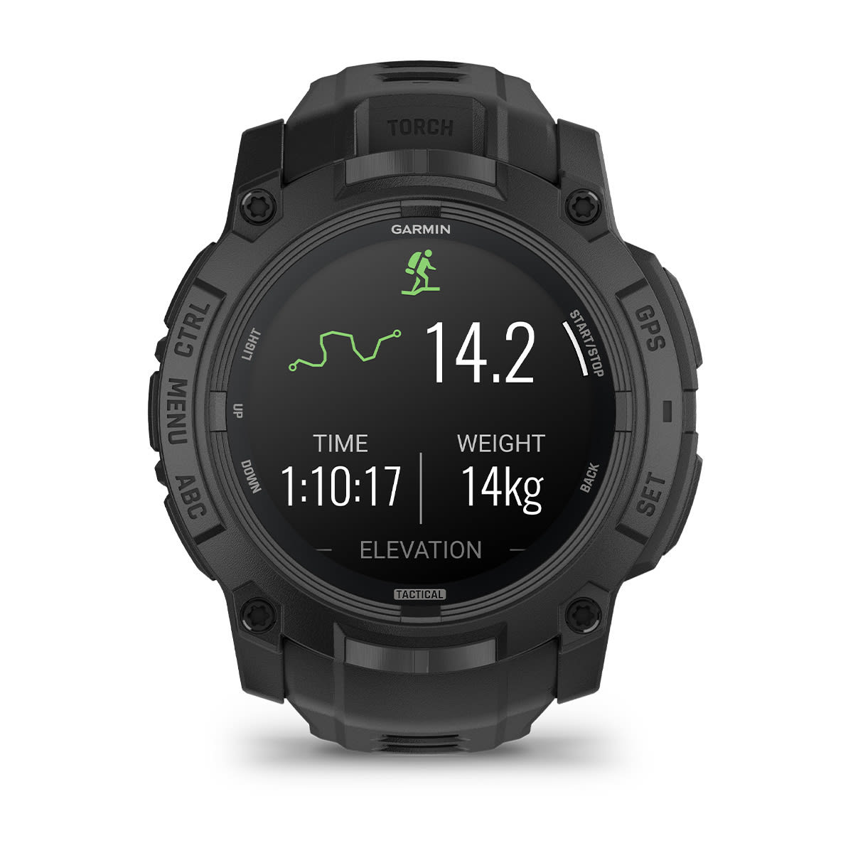 Garmin Instinct® 3 – 50 mm, AMOLED, Tactical Edition – Black with Black Band – view 6