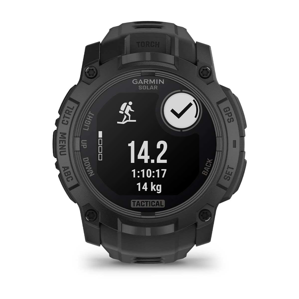 Garmin Instinct® 3 – 50 mm, Solar, Tactical Edition – Black with Black Band – view 6