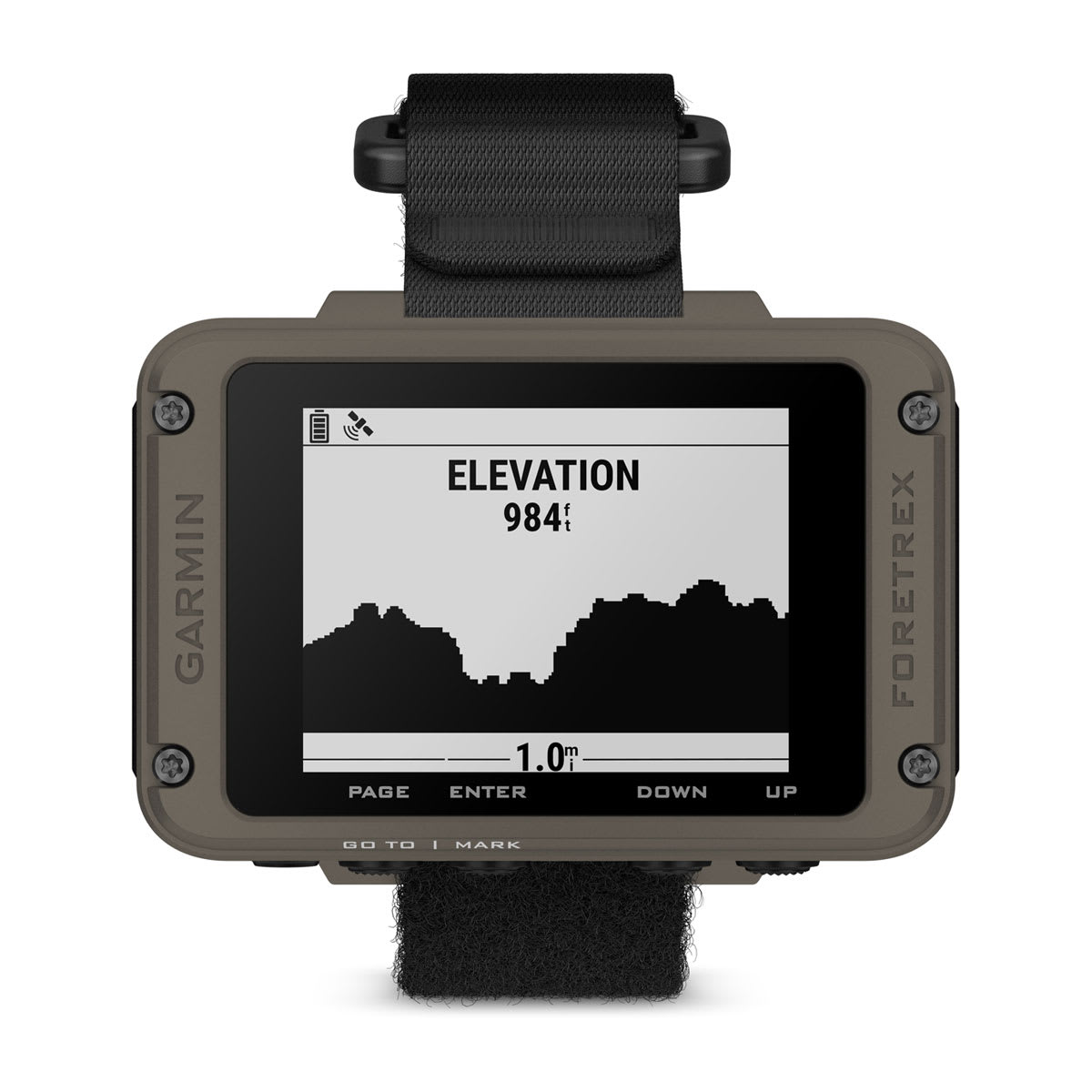 Garmin Foretrex® 901 Ballistic Edition – Wrist-mounted GPS Navigator with Strap – view 6