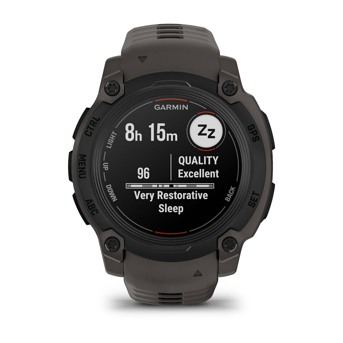 Garmin Instinct® E – 40 mm – Black with Charcoal Band – view 5