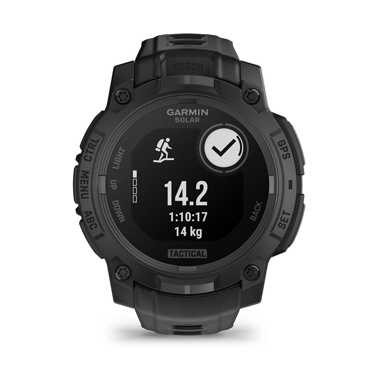 Garmin Instinct® 3 – 45 mm, Solar, Tactical Edition – Black with Black Band – view 6