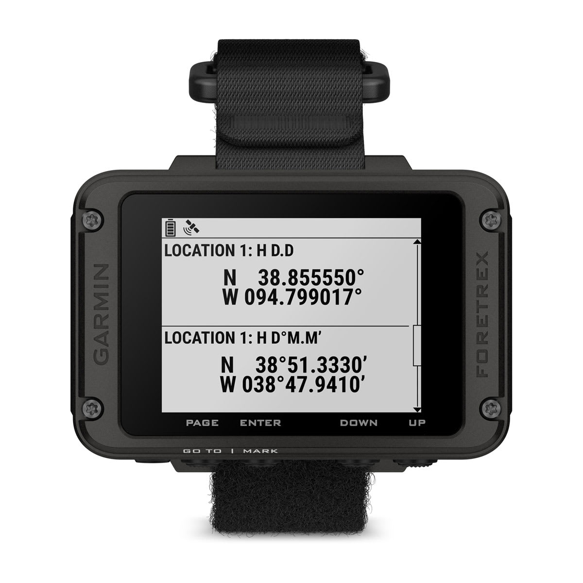 Garmin Foretrex® 801 – Wrist-mounted GPS Navigator with Strap – view 7