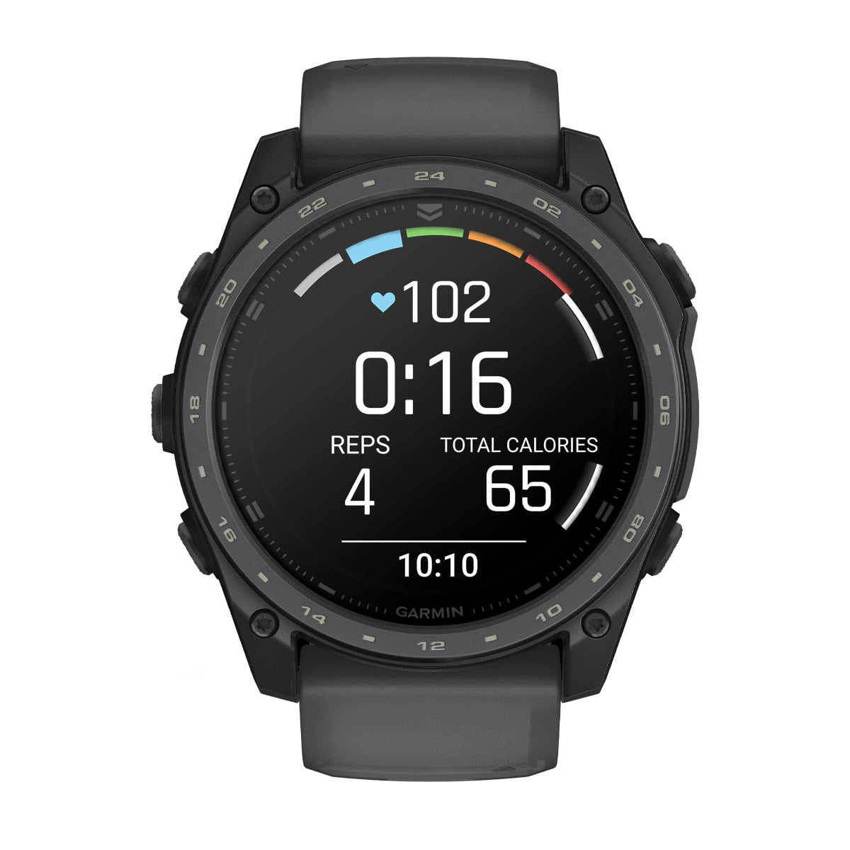 Garmin tactix® 8 – 51 mm, AMOLED, Cerakote® Coating – Includes Applied Ballistics Ultralight™ Solver and Slate Gray Cerakote® Coating – view 7