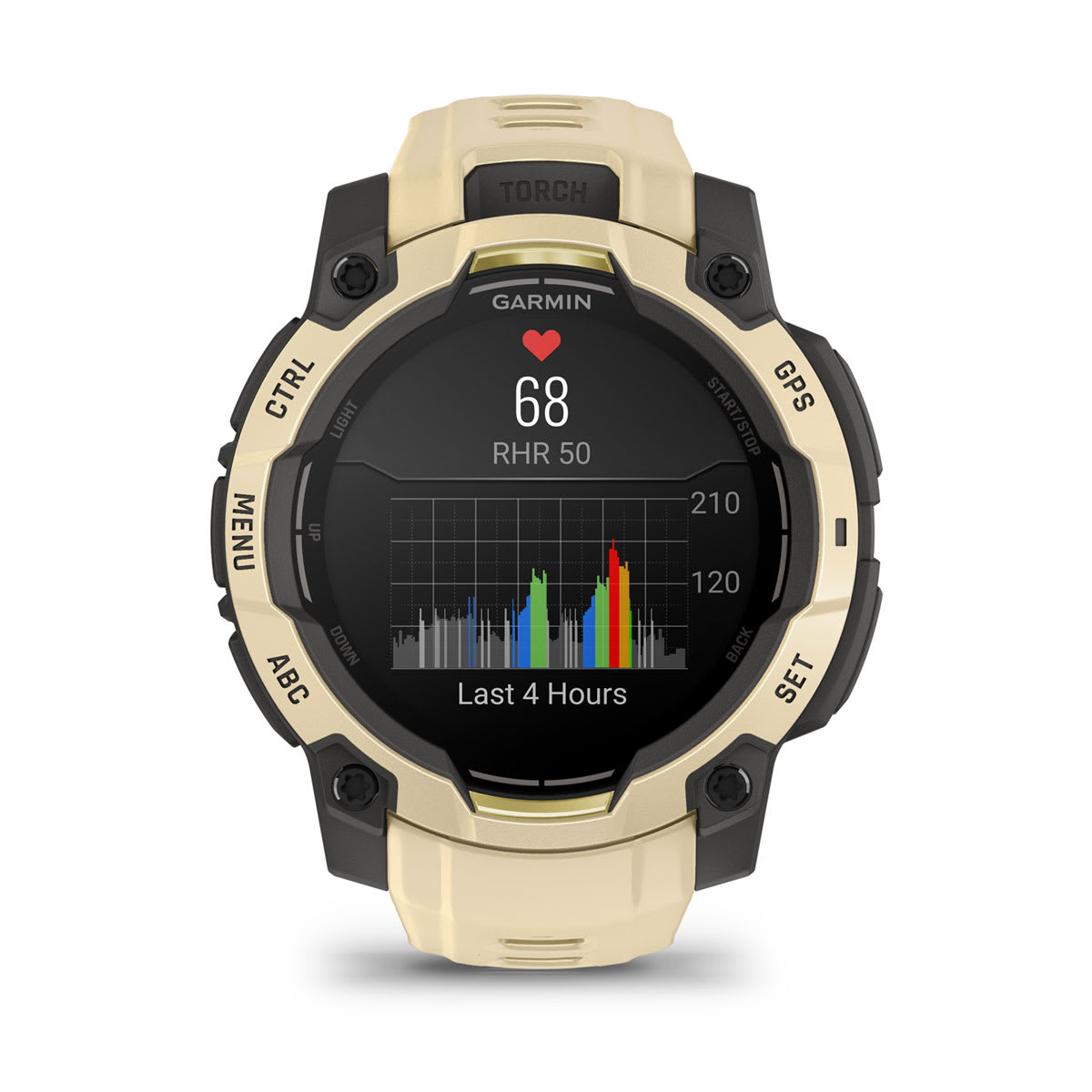 Garmin Instinct® 3 – 45 mm, AMOLED – Citrine with Citrine Band – view 7