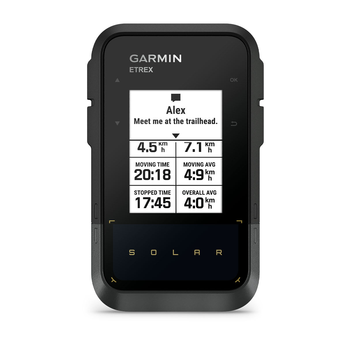 Garmin eTrex® Solar – Solar Powered GPS Handheld Navigator – view 7