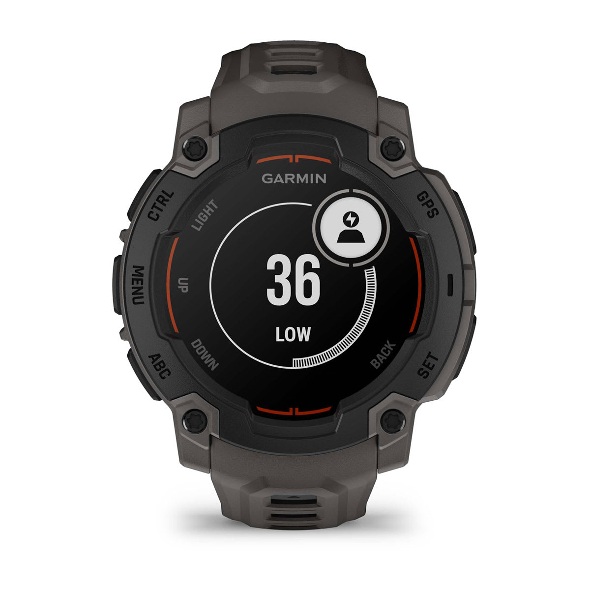 Garmin Instinct® E – 45 mm – Black with Charcoal Band – view 8