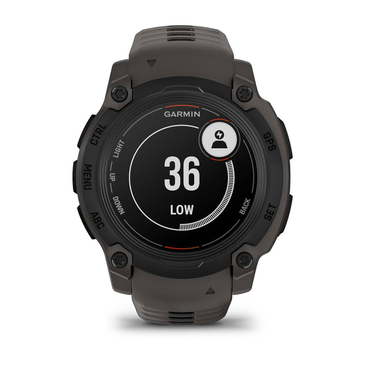 Garmin Instinct® E – 40 mm – Black with Charcoal Band – view 7