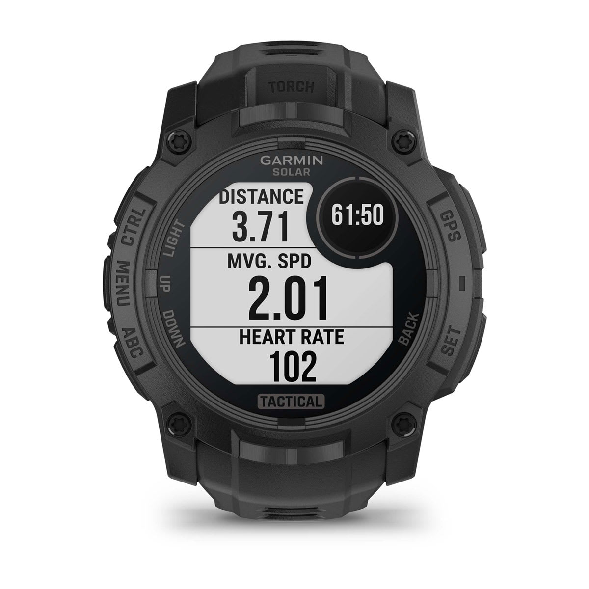 Garmin Instinct® 3 – 50 mm, Solar, Tactical Edition – Black with Black Band – view 9