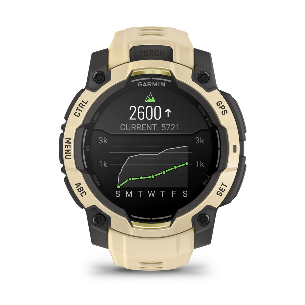 Garmin Instinct® 3 – 45 mm, AMOLED – Citrine with Citrine Band – view 9