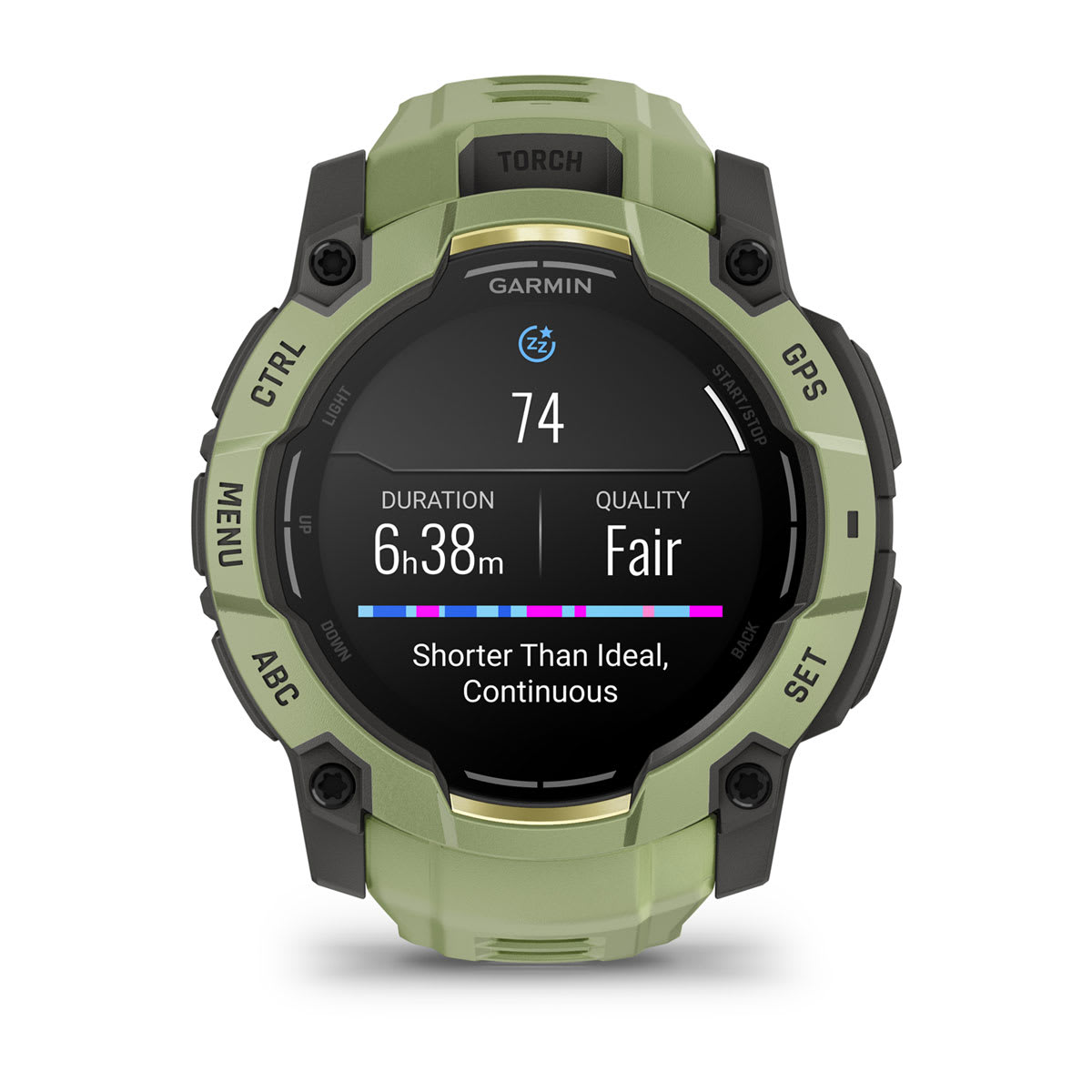 Garmin Instinct® 3 – 50 mm, AMOLED – Fern Green with Fern Green Band – view 10