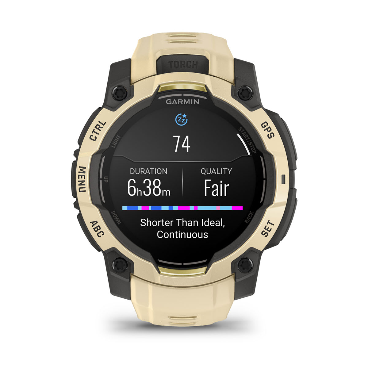 Garmin Instinct® 3 – 45 mm, AMOLED – Citrine with Citrine Band – view 10
