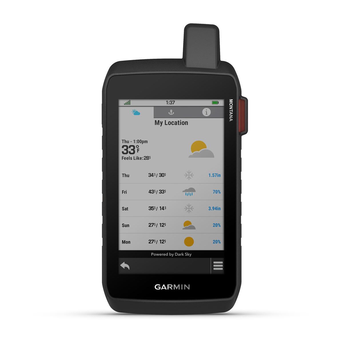 Garmin Montana® 760i – Rugged GPS Touchscreen Handheld with inReach® Technology and 8-megapixel Camera – view 11