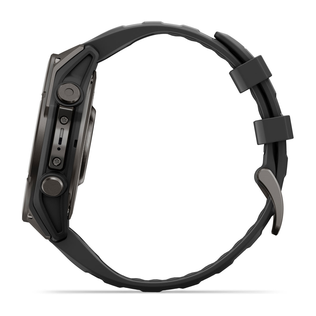 Garmin fēnix® 9 – 47mm – Carbon Gray DLC Titanium with Black Silicone Band – view 13