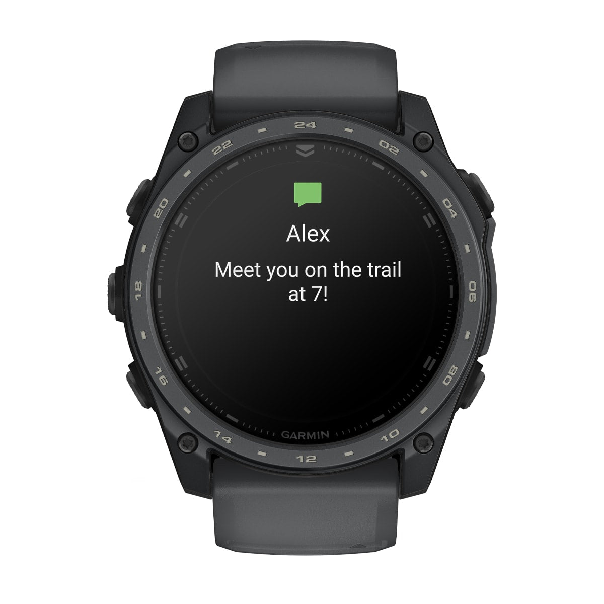 Garmin tactix® 8 – 51 mm, AMOLED, Cerakote® Coating – Includes Applied Ballistics Ultralight™ Solver and Slate Gray Cerakote® Coating – view 2