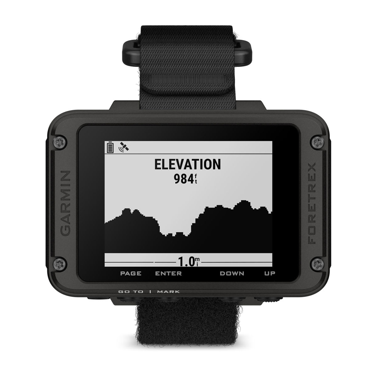 Garmin Foretrex® 801 – Wrist-mounted GPS Navigator with Strap – view 2