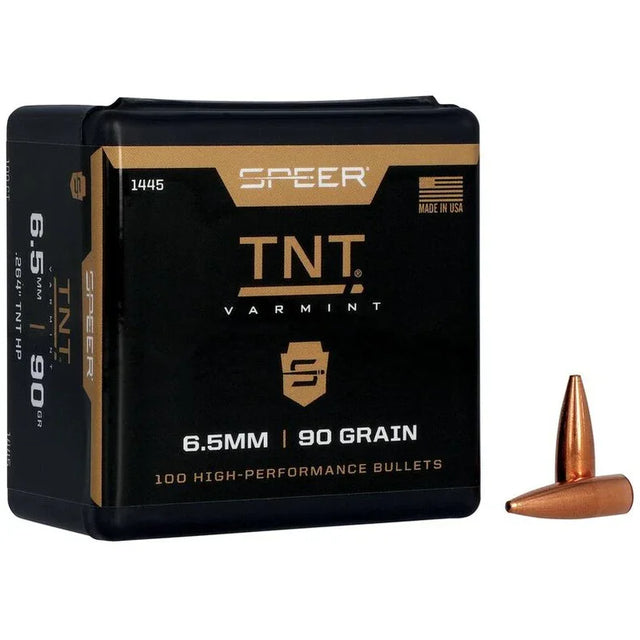 Speer 6.5mm 90gr Hp Tnt Varmint 100pk