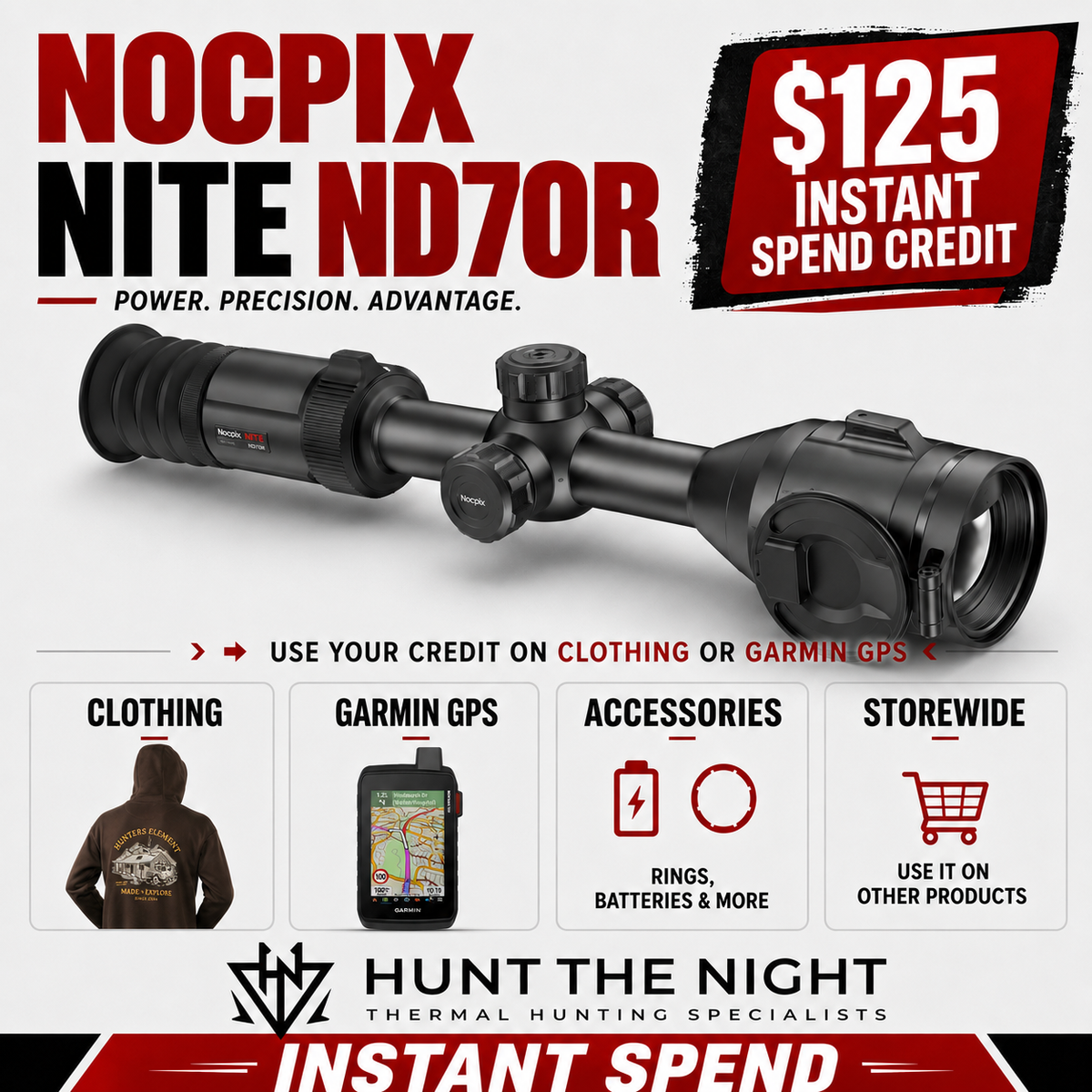 Nocpix NITE ND70R Night Vision Scope
