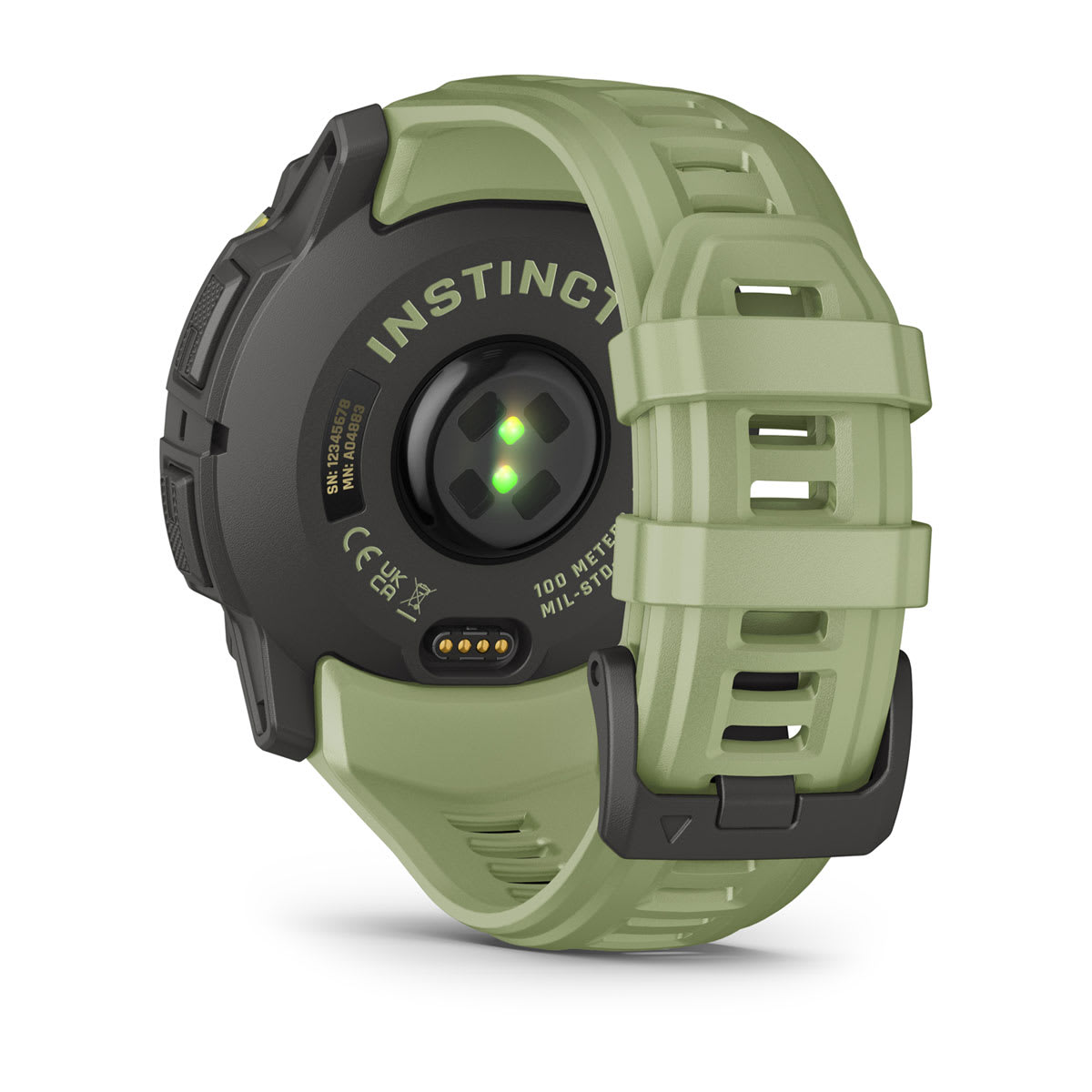 Garmin Instinct® 3 – 50 mm, AMOLED – Fern Green with Fern Green Band – view 15