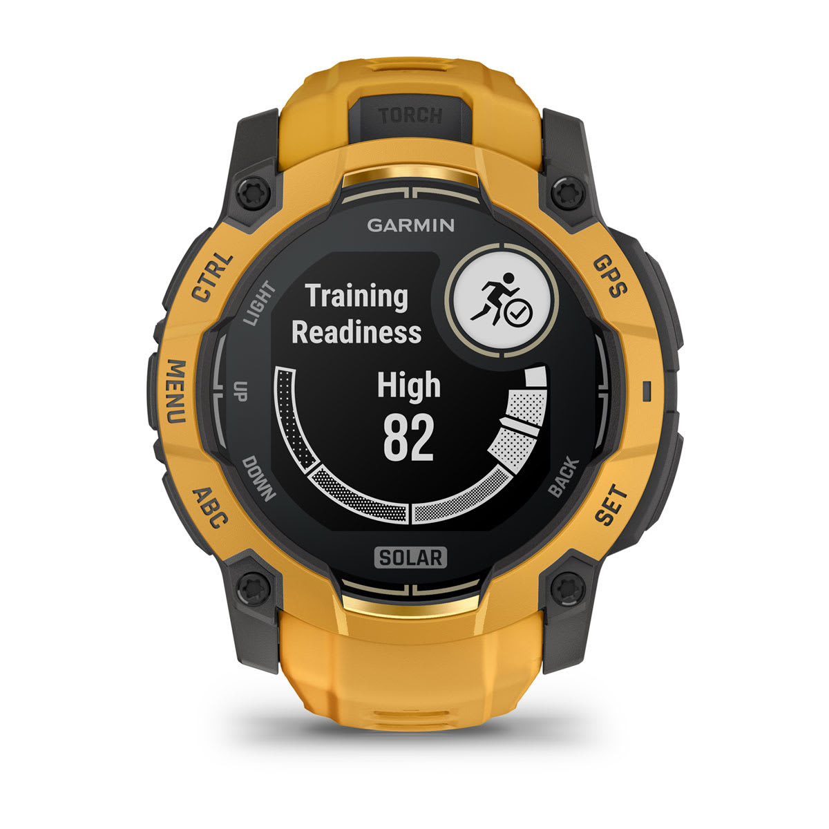 Garmin Instinct® 3 – 50 mm, Solar – Sunburst with Sunburst/Grey Band – view 15
