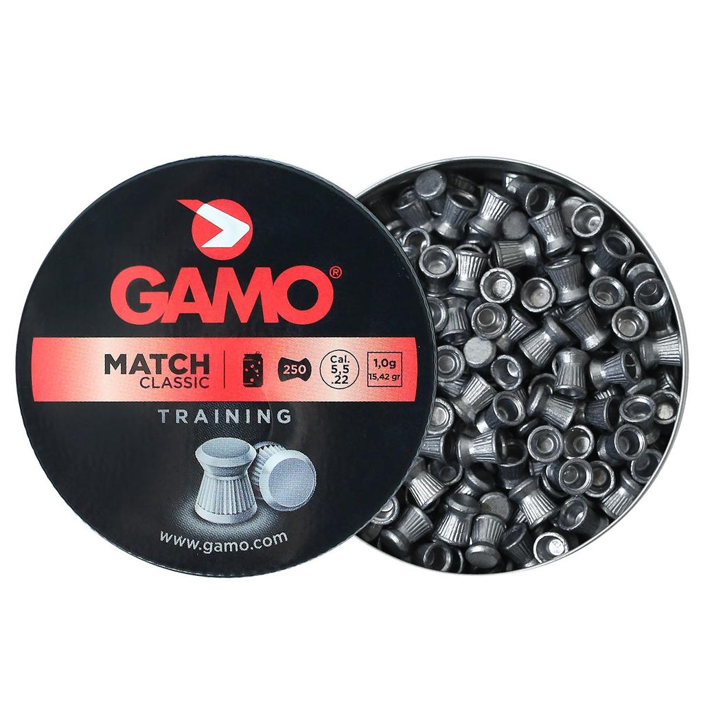 Gamo Match Classic .22 (flat) Premium Pellets (250 x tin)