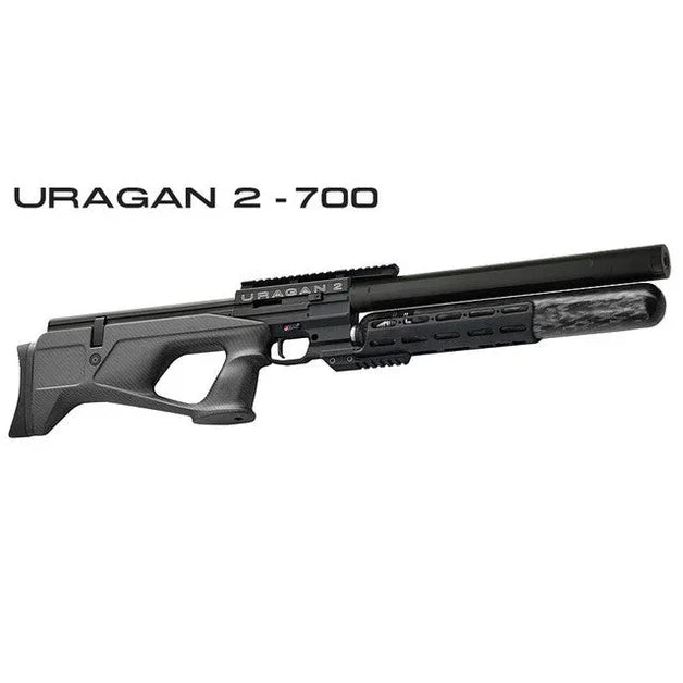 AGT Uragan 2 - 700 Carbon PCP Air Rifle Cal. .22