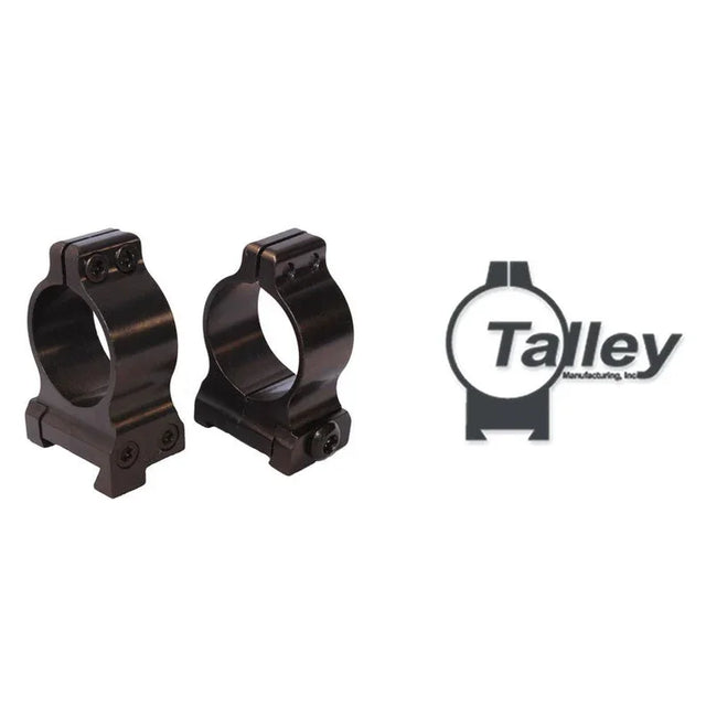 Talley 1" Steel Rings (Ex-High, Steyr SSG Steel rings (for dovetail setup))