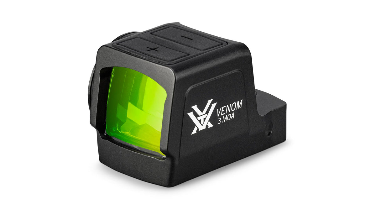 Vortex Venom Enclosed Micro 3 MOA Green Dot, front left view